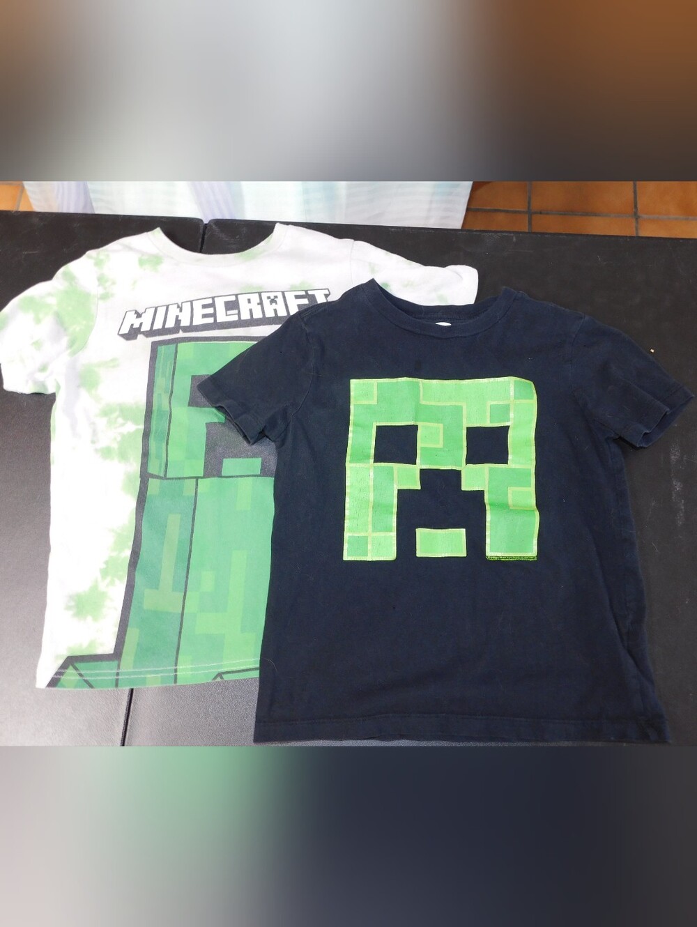 Minecraft Creeper Graphic Tee Set